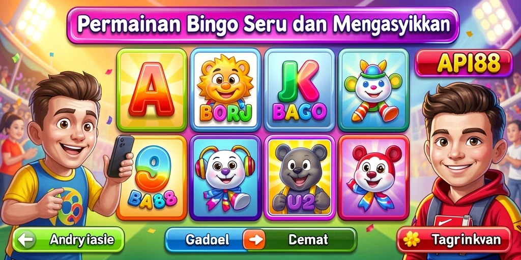Screenshot gameplay Bingo yang menampilkan keseruan dan interaksi antar pemain.