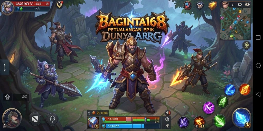 Tampilan gameplay menarik dari BAGINTA168 dalam aksi ARPG.