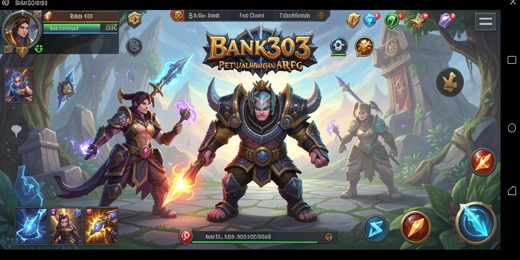 Tampilan dinamis dan grafis menawan dalam gameplay ARPG.