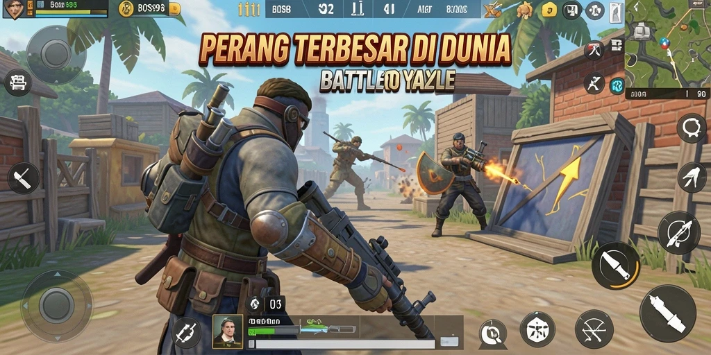 Gameplay seru dan menegangkan di BOS898 Battle Royale.