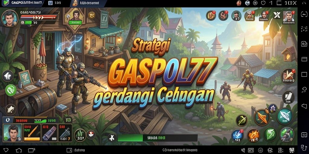 Tampilan gameplay GASPOL77 yang seru dan penuh strategi.