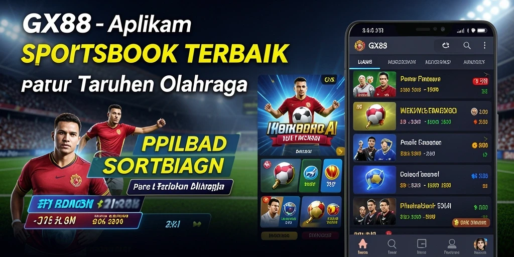 Tampilan gameplay GX88 saat melakukan taruhan olahraga secara langsung.