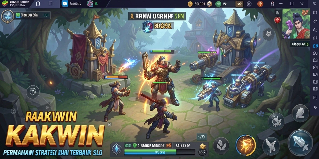 Beragam aksi dalam gameplay KAKWIN yang menegangkan dan penuh strategi.