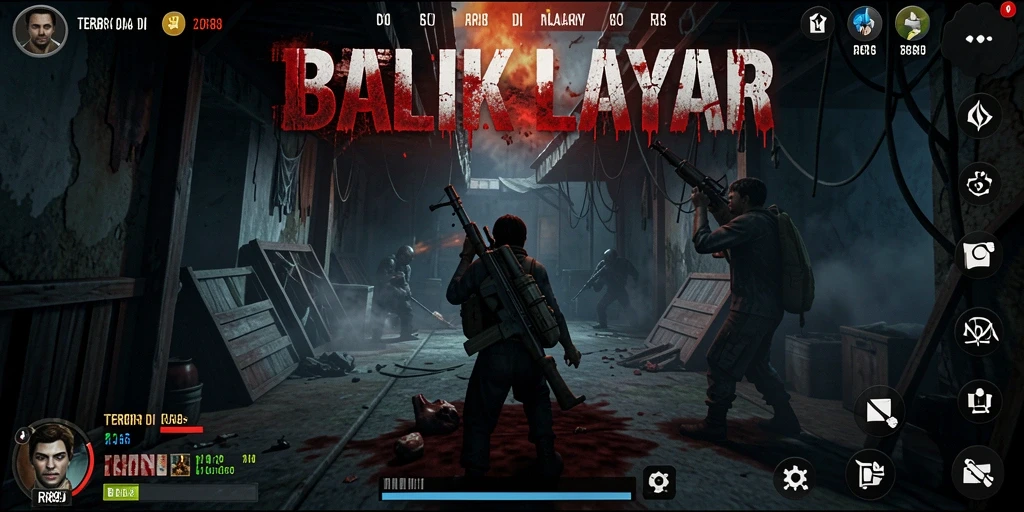 Screenshot menampilkan momen tegang di gameplay RR89.