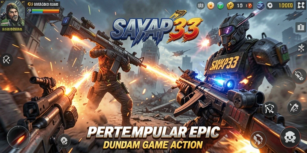 Tampilan gameplay SAYAP33 yang mendebarkan dan penuh aksi.