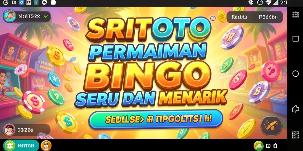 Gameplay seru SRITOTO Bingo dengan pemain aktif.