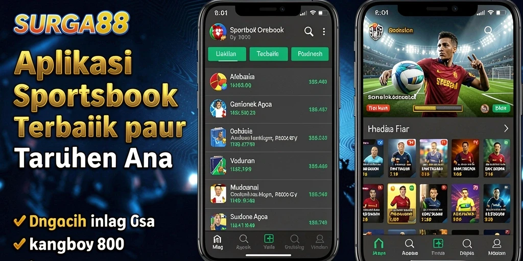 Tampilan gameplay Sportsbook SURGA88 yang menarik dan interaktif.